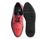 Red TUKskin™ Lace Up Creeper