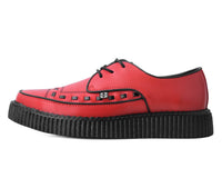 Red TUKskin™ Lace Up Creeper