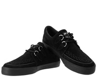 Black Suede D-Ring VLK Sneaker - T.U.K.