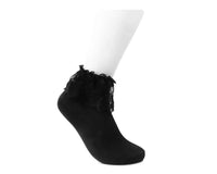 Women's Black Lolita Sock