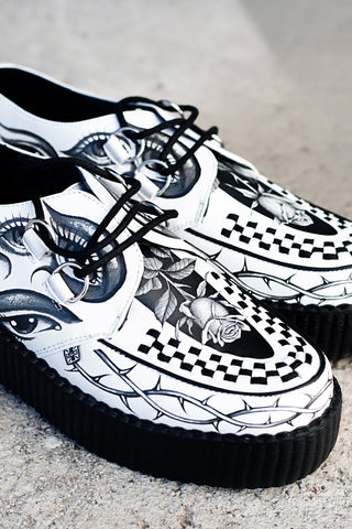 Adam Vu Noir x T.U.K. Footwear | Tattoo Creepers - T.U.K.