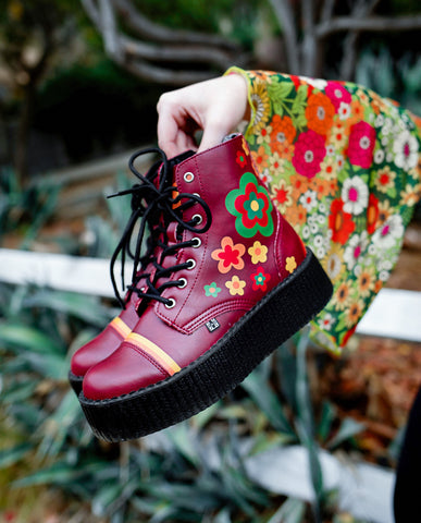Lindsee Bee x T.U.K. Footwear | Tattoo Creepers - T.U.K.