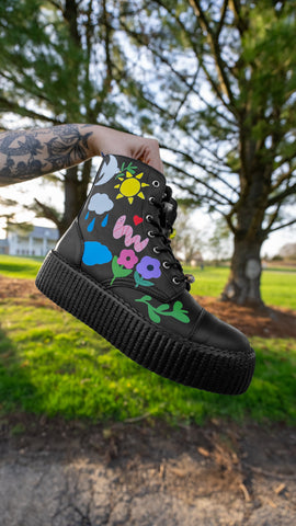 Tattoo Creeper // Sneaker Queens Customs - T.U.K.