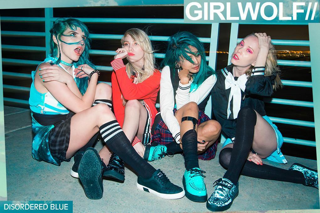 GIRLWOLF x T.U.K. /// Disordered Blue