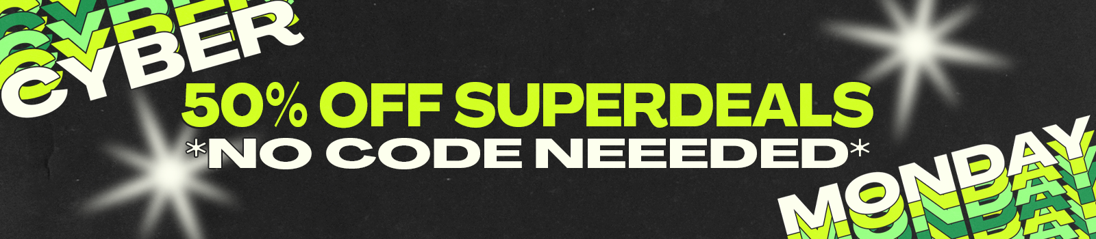50% Off Superdeals No code Needed