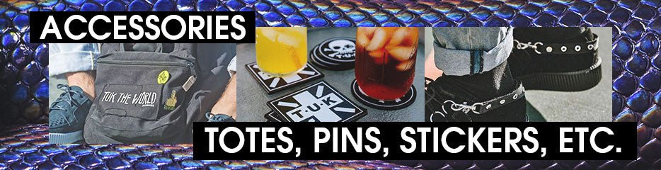 Stickers, Pins, etc. - T.U.K.