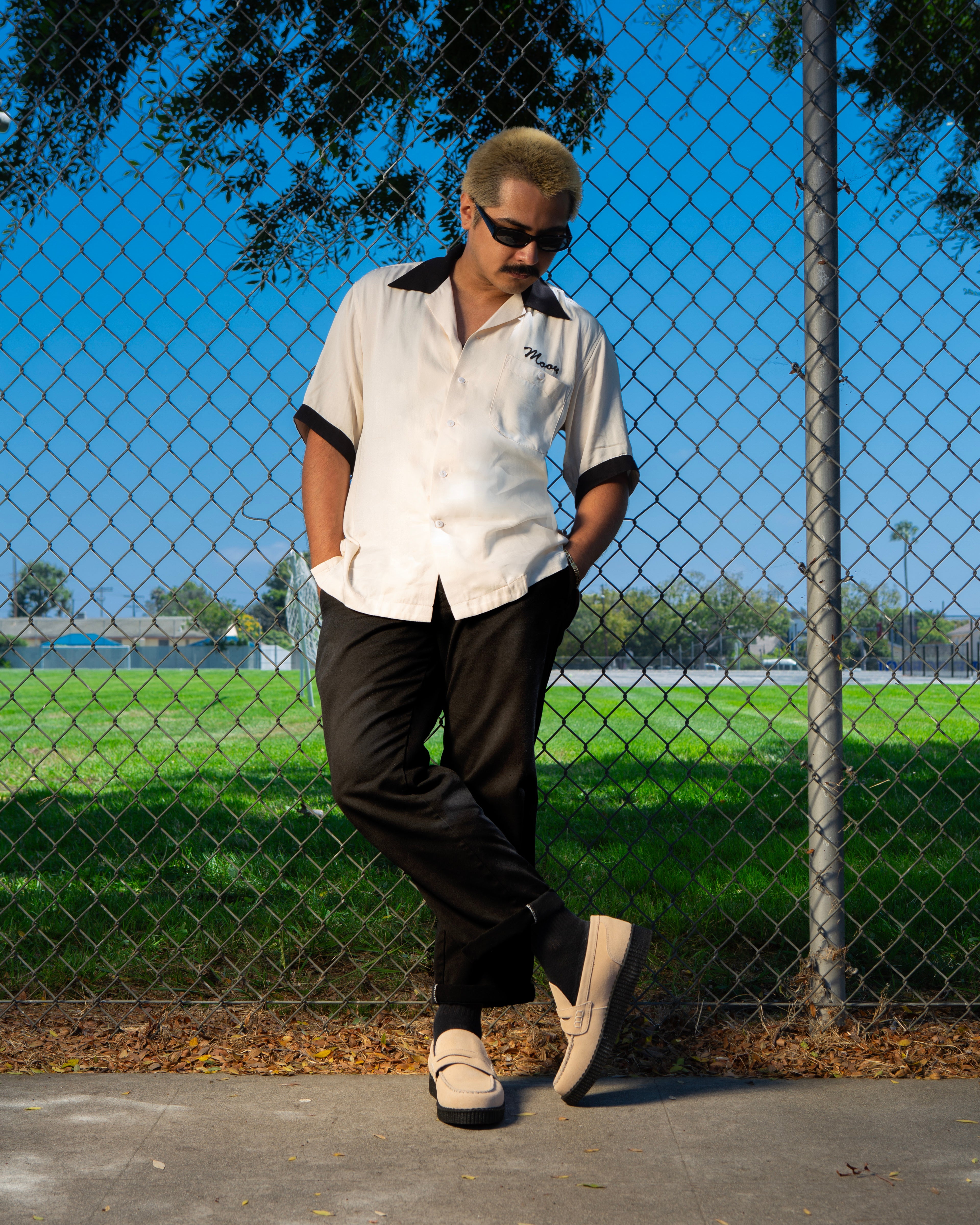 Tan Suede Penny Loafer Viva Low Creeper