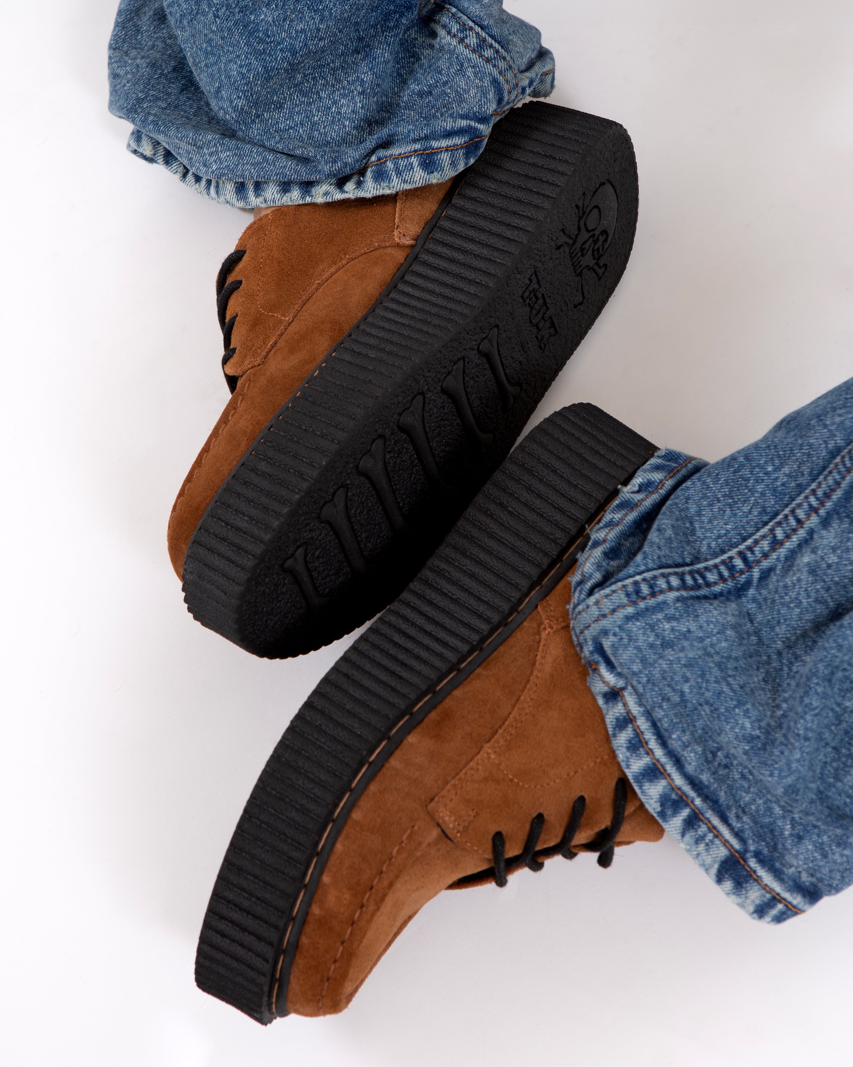 Brown Suede Vintage Mondo Creeper