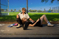 Tan Suede Penny Loafer Viva Low Creeper