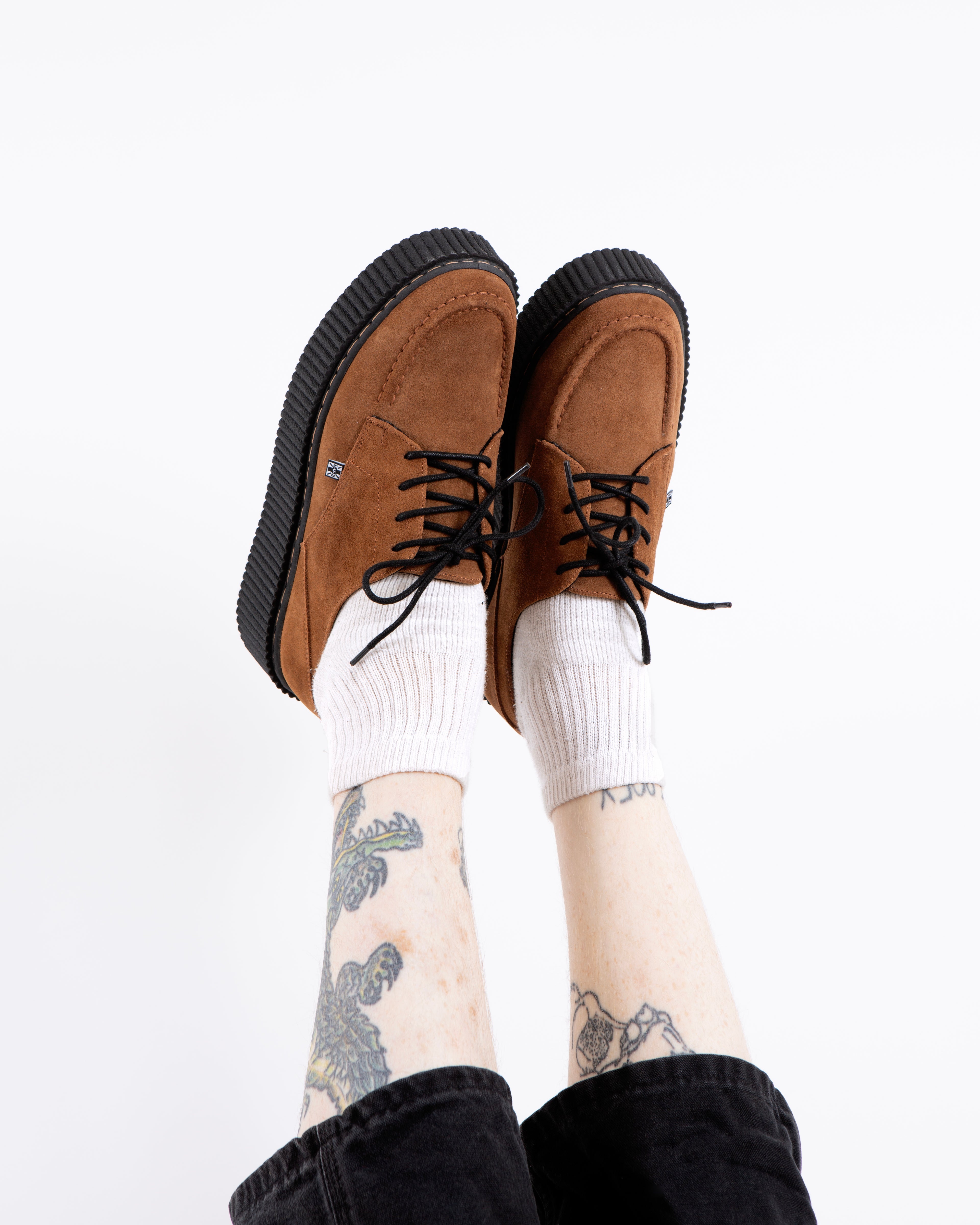 Brown Suede Vintage Mondo Creeper