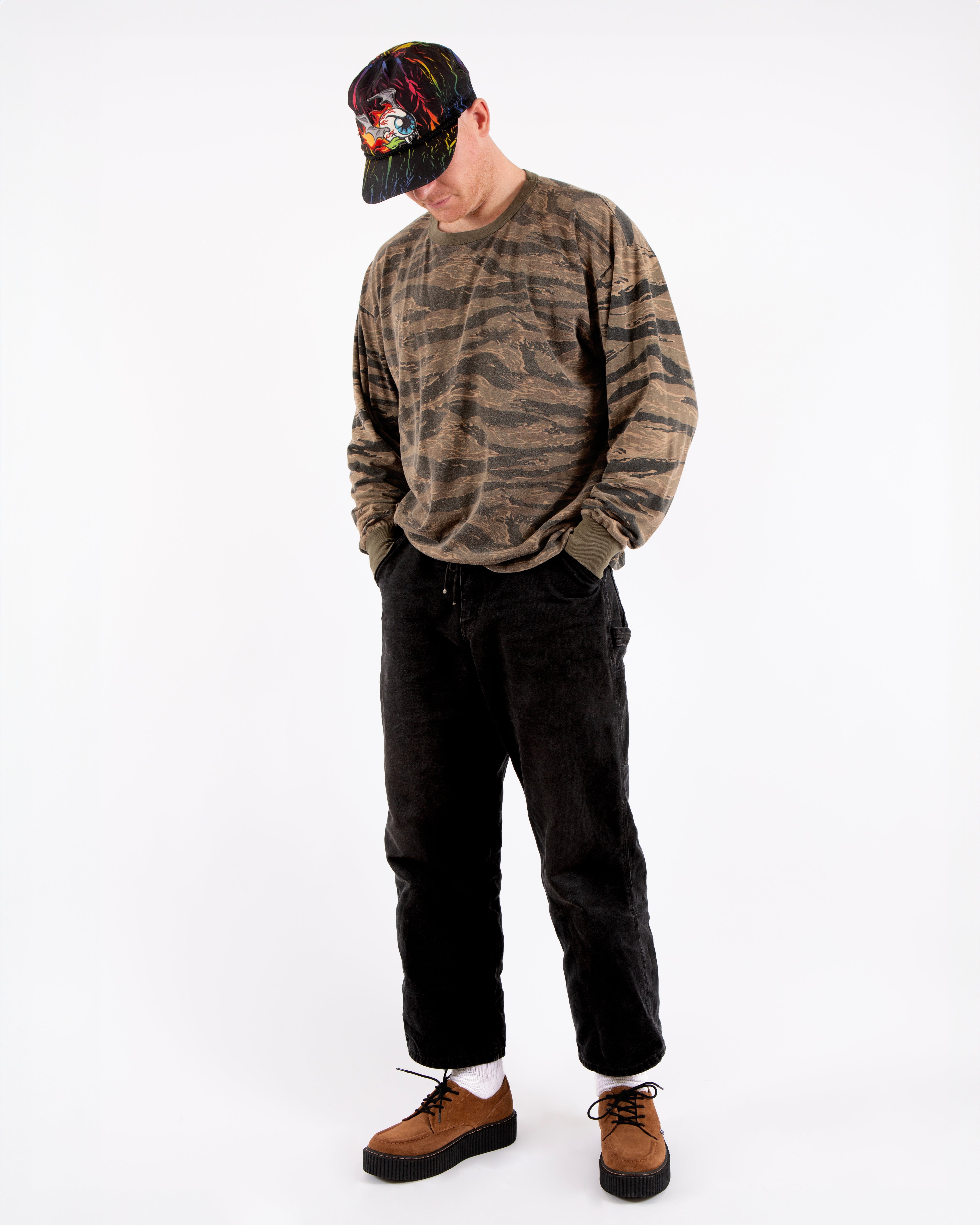 Brown Suede Vintage Mondo Creeper