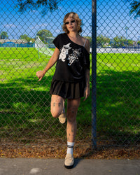 Tan Suede Penny Loafer Viva Low Creeper