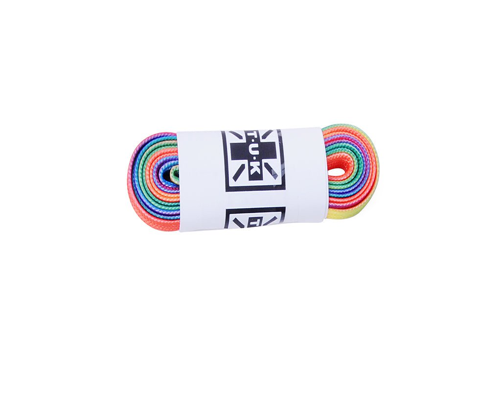 LC042-75-RBF 75 CM Rainbow Flat Laces LC042-75-RBF-OS