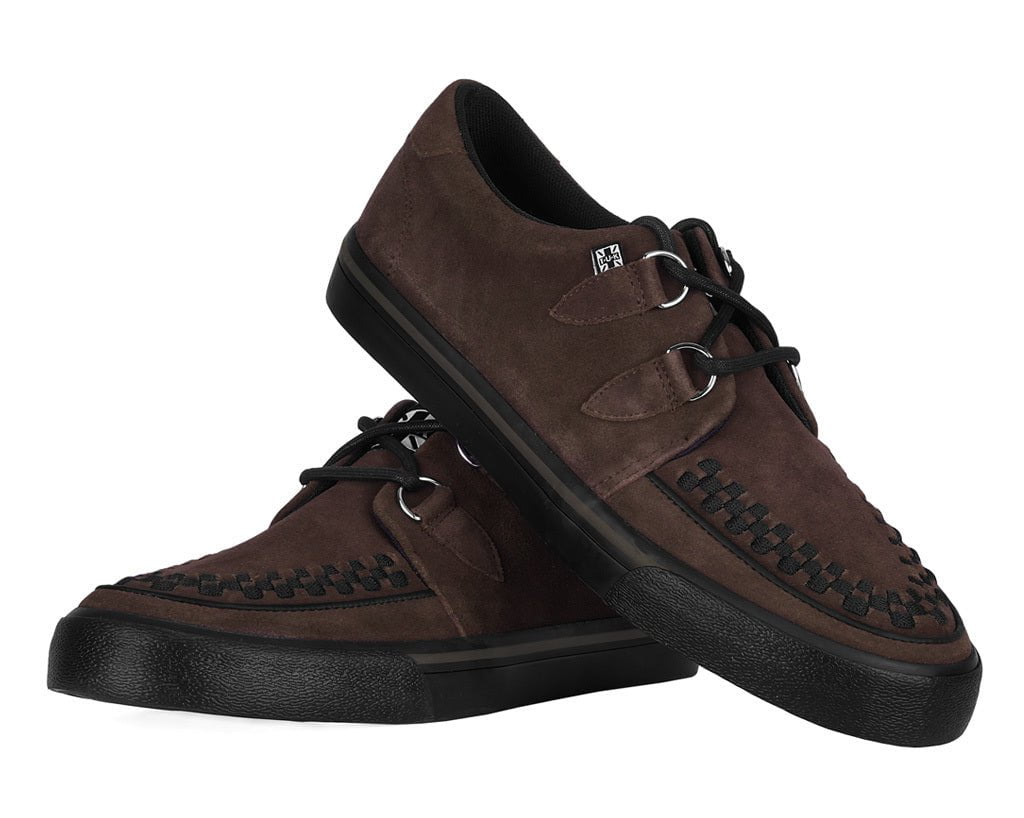 Brown Suede Creeper Sneaker