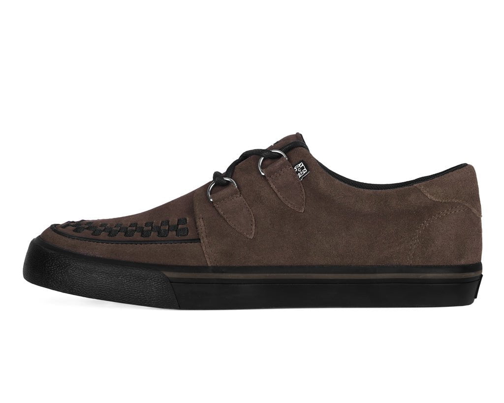 Brown Suede Creeper Sneaker
