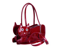 Red Glitter Kitty Handbag