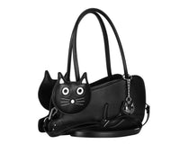 black kitty bag