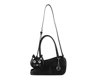 black kitty bag