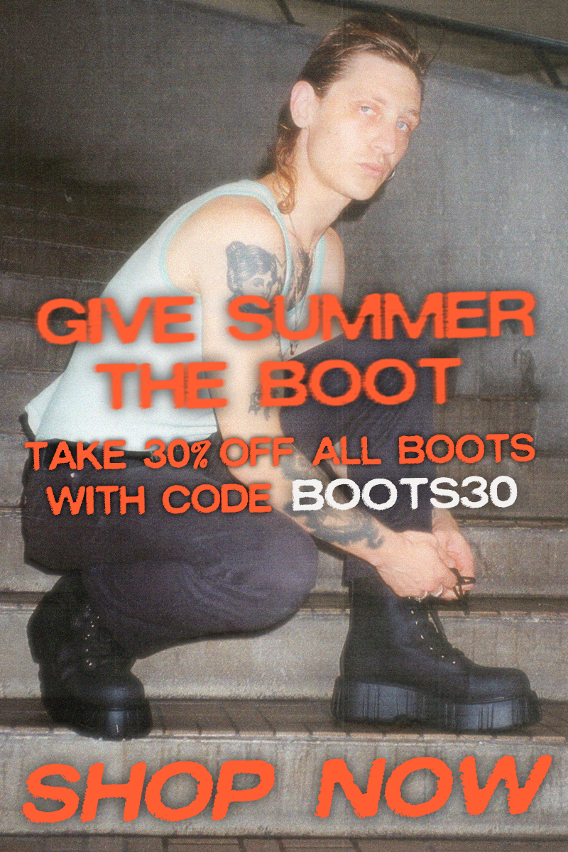 Give Summer the Boot Take 30% Off all boots with code BOOTS30 Shop Now