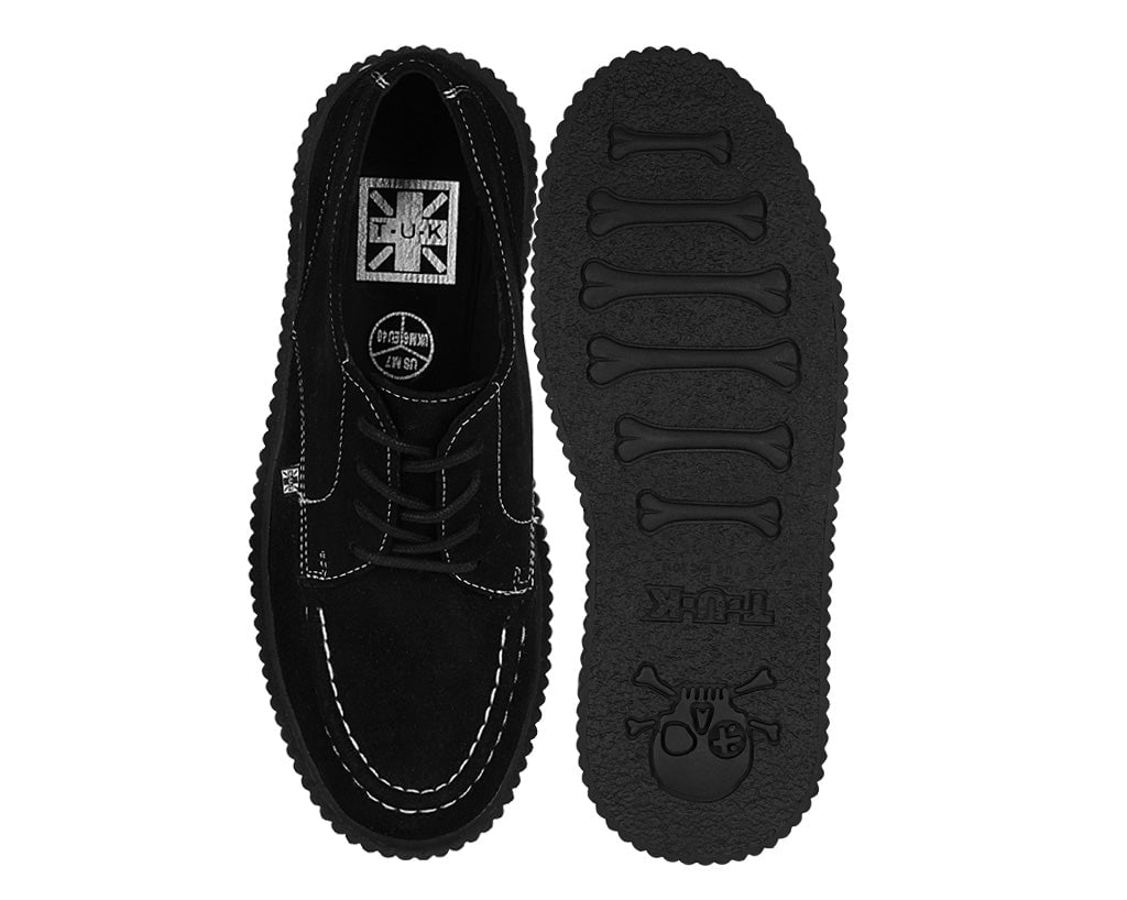 Black Suede Vintage Mondo Creeper