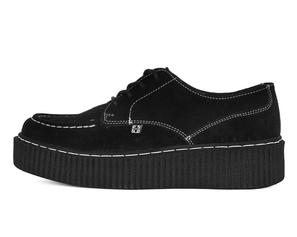 Black Suede Vintage Mondo Creeper