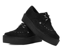 Black Suede Mondo Pointed Creeper