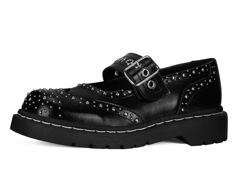 Studded Brogue Mary Jane