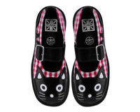 Black & Red Gingham Kitty Mary Jane