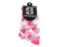 Strawberry Mesh Sock