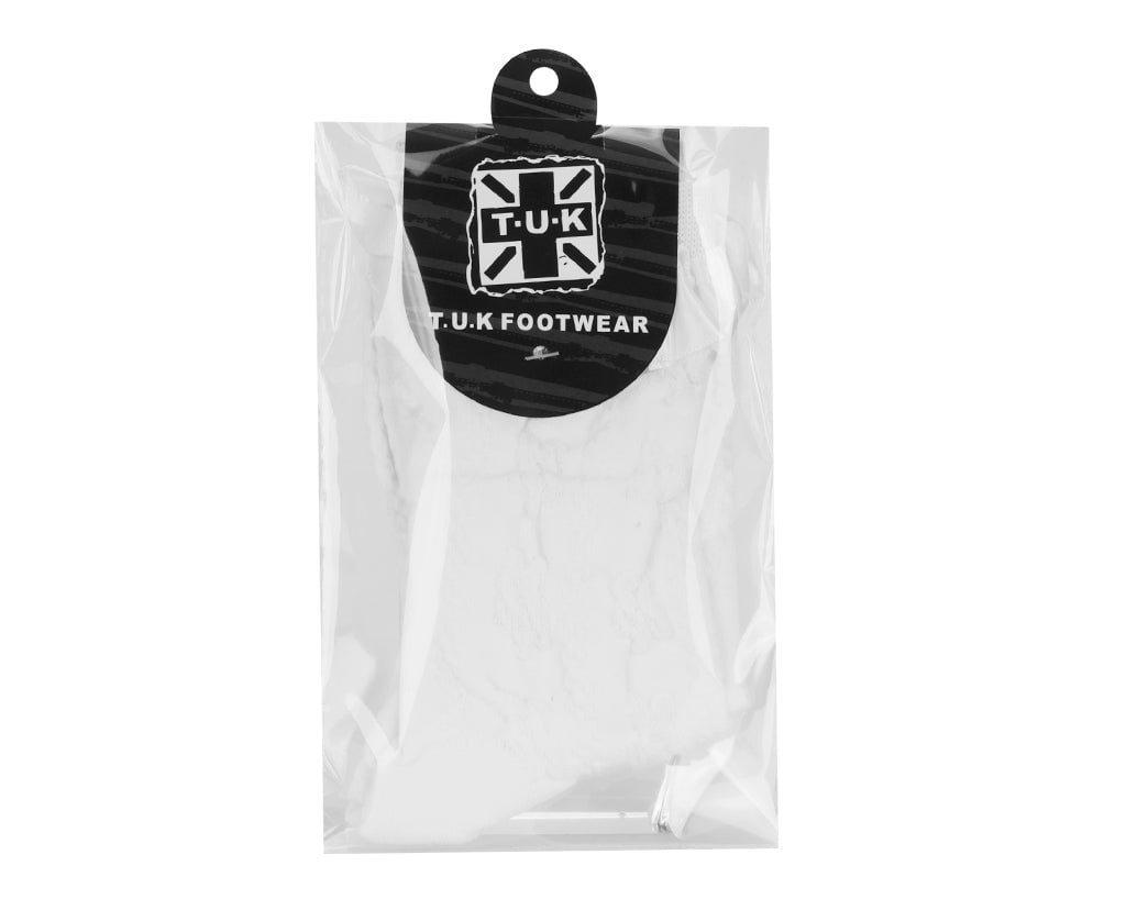 White Rose Silk Trim Sock