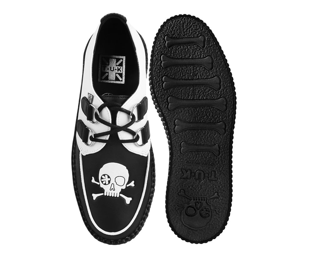 Black & White Pirate Viva Mondo Creeper