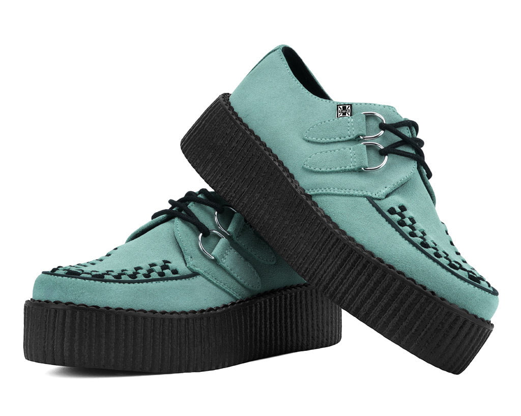 Pale Blue Suede Viva Mondo Creeper