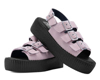 Misty Rose 3-Buckle Mondo Sandal