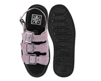 Misty Rose 3-Buckle Mondo Sandal