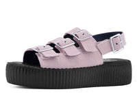 Misty Rose 3-Buckle Mondo Sandal