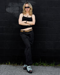 Pale Blue Suede 3-Buckle Mondo Sandal