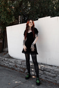 Black & Green Leopard Suede Mondo Creeper