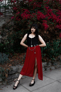 Black Lady Luck Pointed Ballet Creeper