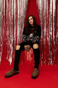 Brown Plush Lined Creeper Mule