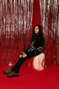 Brown Plush Lined Creeper Mule