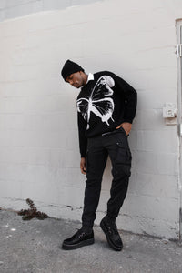 Black Cow Hair Vintage Creeper