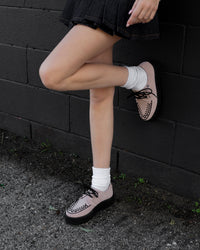 Misty Rose Suede Viva Mondo Creeper