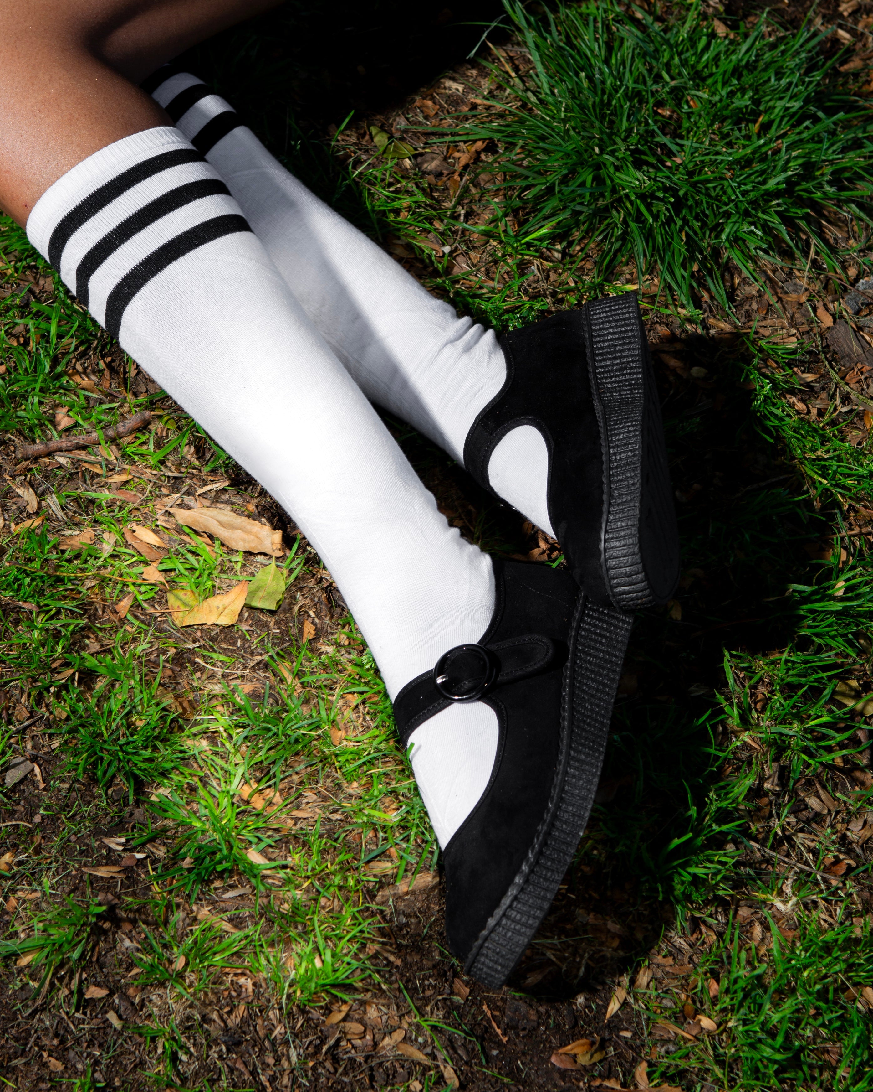 Black Buckle Viva Low Mary Jane