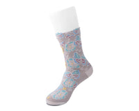 TSK1153 Beige Floral Sock TSK1153-OS