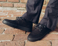 A3226 Black Basic Twill Interlace Sneaker