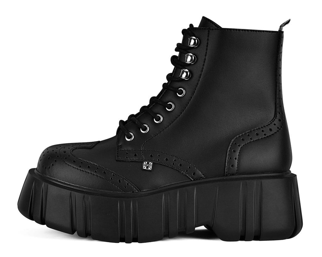 Black Brogue Airship Boot - T.U.K.T2383-03