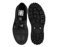 A3222 Black Cap Toe Double Decker Brogue