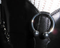 A3220L Black Chain Western Boot