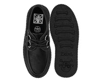 G3455 Black Cow Hair Vintage Creeper