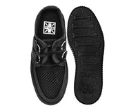 Black Fishnet Viva Mondo Creeper - T.U.K.V3272-03